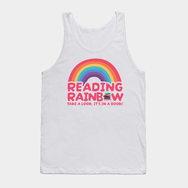 Reading Rainbow - Vintage Tank Top by Real Pendy